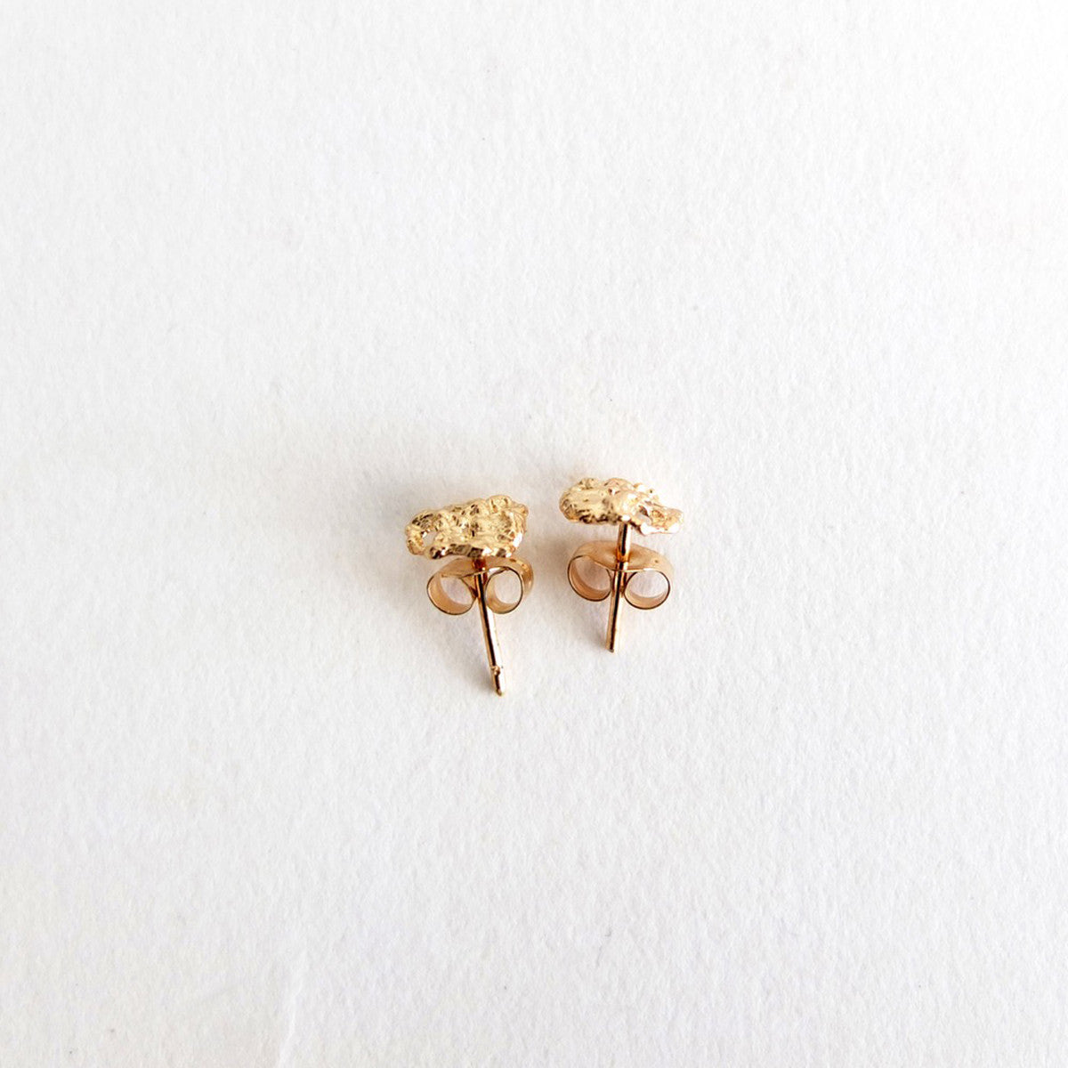 14K Sea Foam Studs - KESTREL