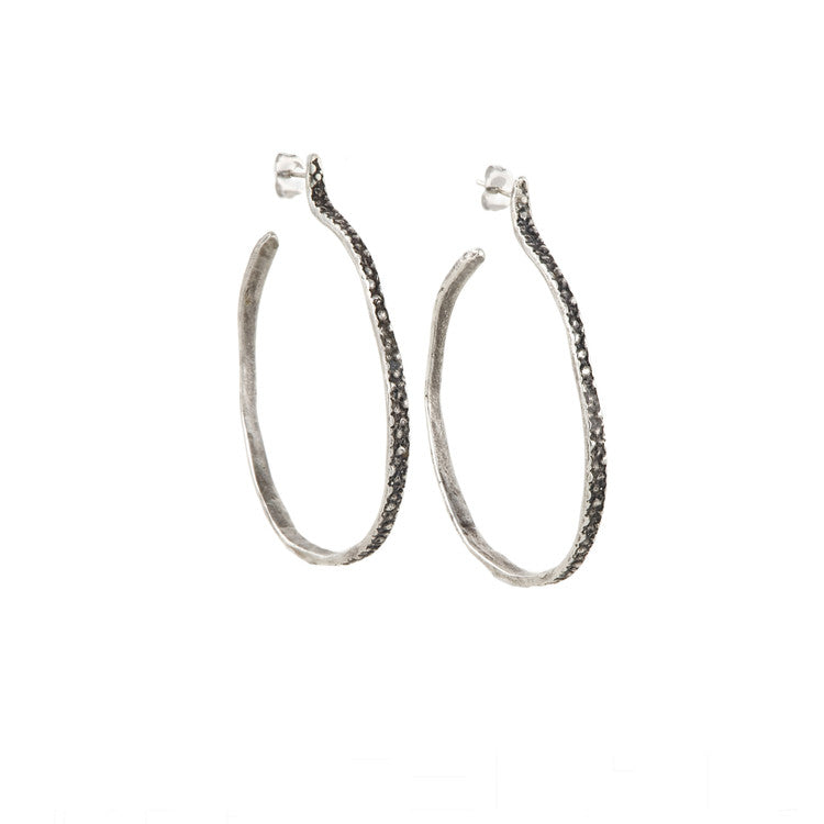 Sterling Stingray Hoops - KESTREL