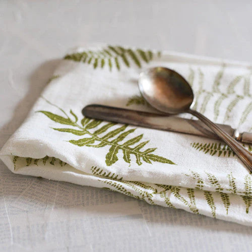 Fern Fronds Tea Towel