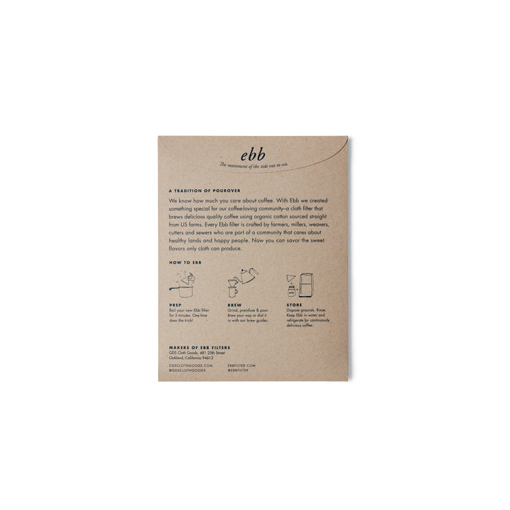 Ebb Coffee Filter - No. 2