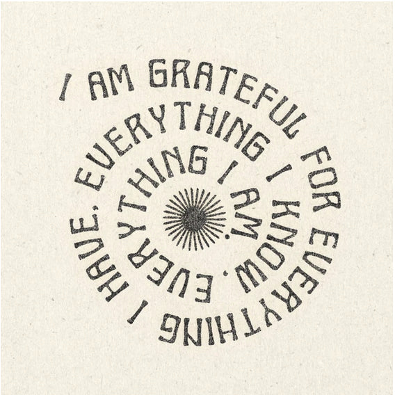 'Grateful' Print