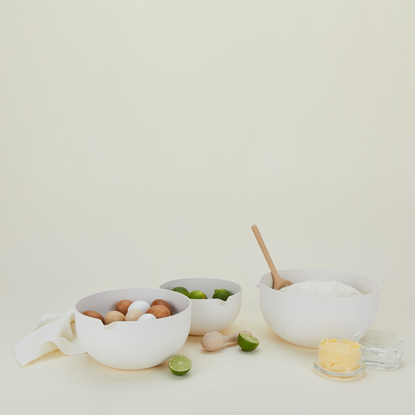 Essential Mixing Bowl Set - Ivory