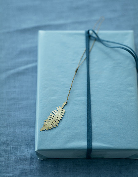 SALE - Brass Fern Ornament