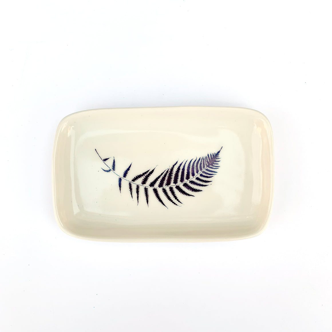 Fern Soap Dish - Cream