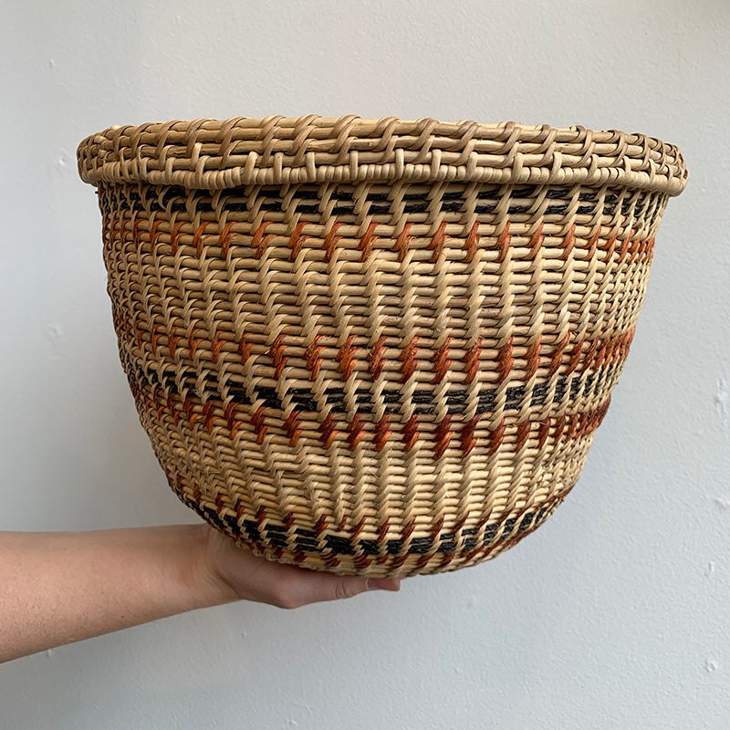 Large Lidded Basket - Motorohina