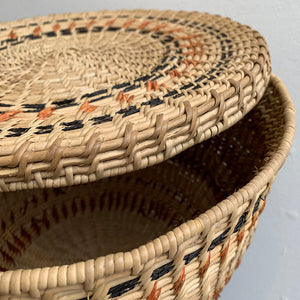 Large Lidded Basket - Motorohina