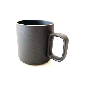 Short Porcelain Mug (Black)
