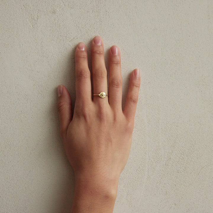 Brass Virginia Eye Ring