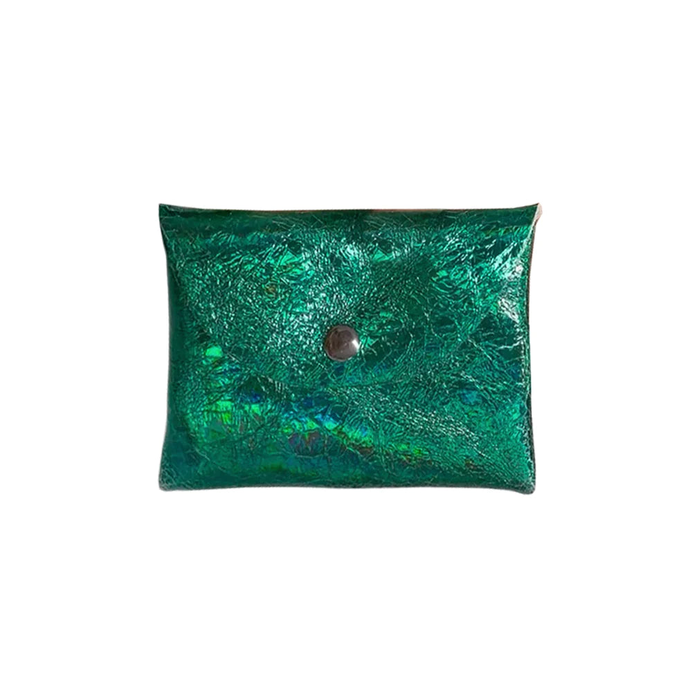 Medium Leather Snap Pouch