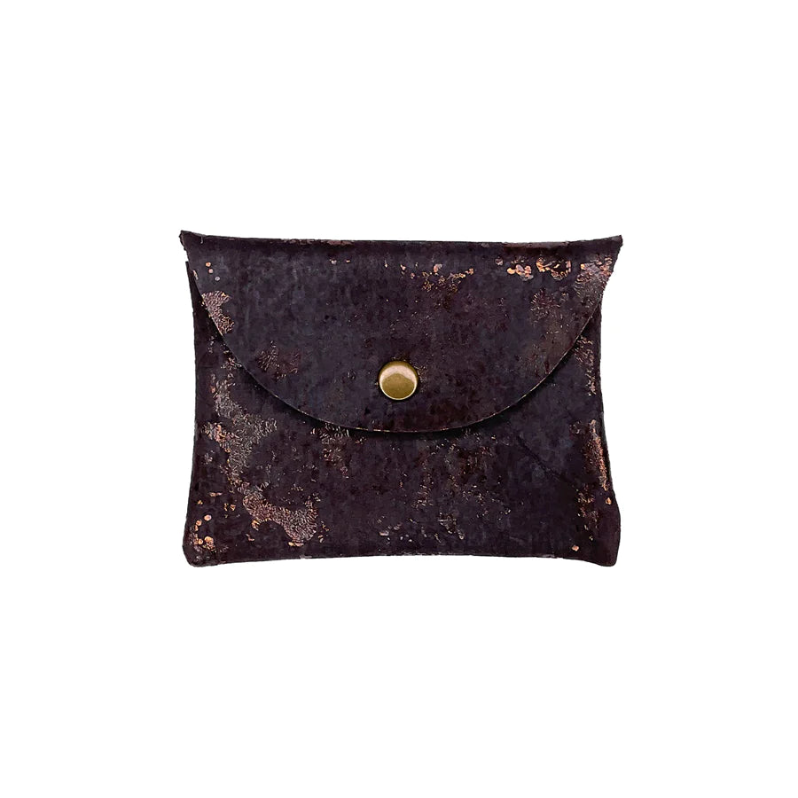 Medium Leather Snap Pouch