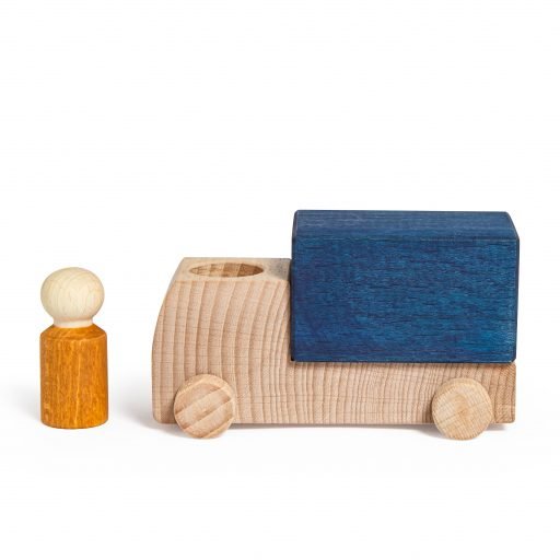 Wooden Truck - Blue