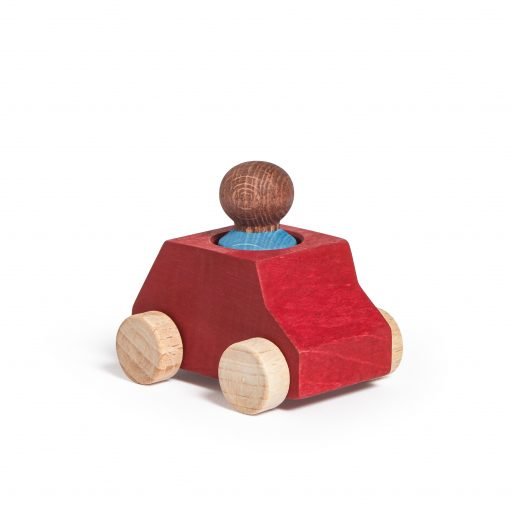 Wooden Car - Red