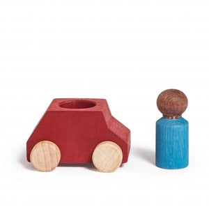 Wooden Car - Red