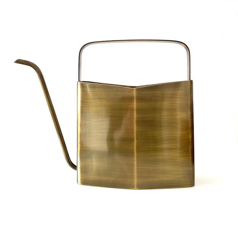 Brass Rectangular Watering Can