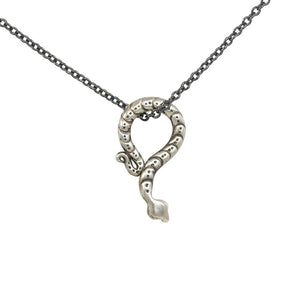 Medium Twisted Snake Necklace SS