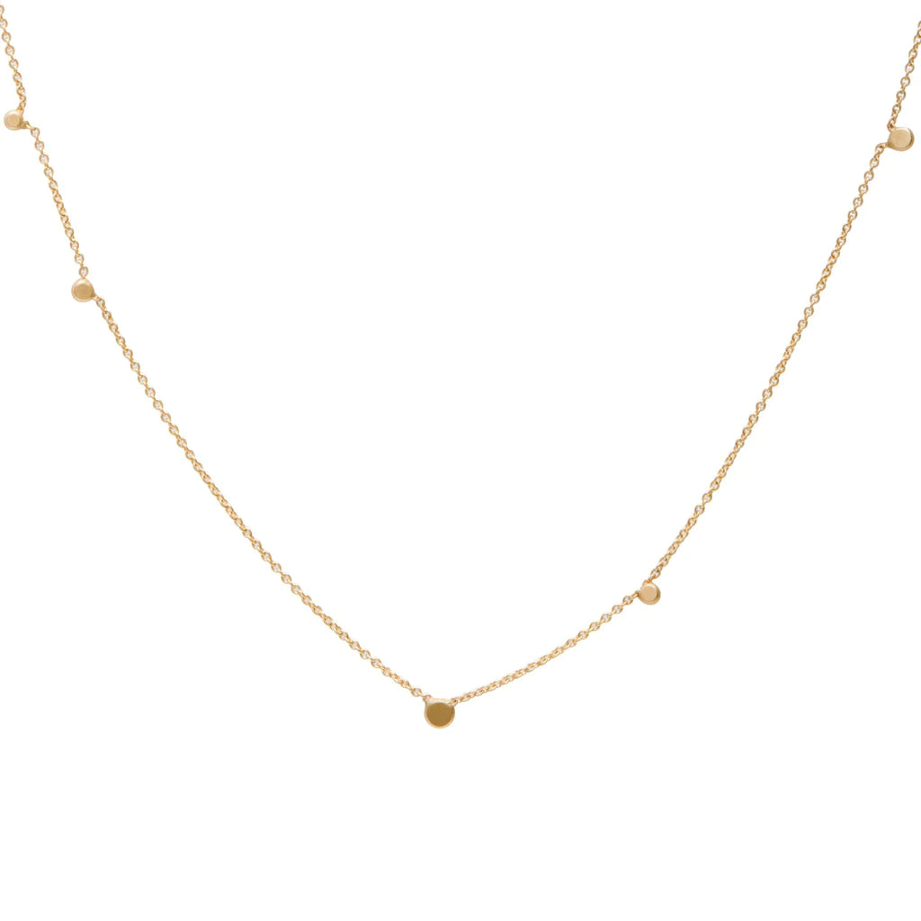 Random Itty Bitty Circles Necklace