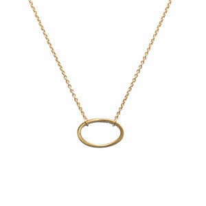 Mini Oval Necklace