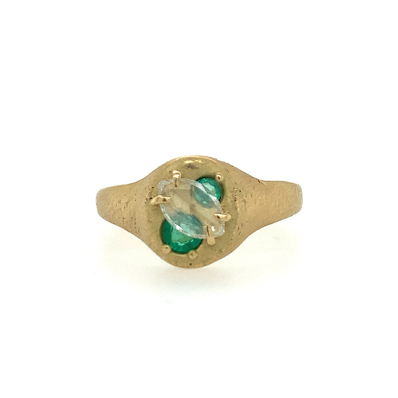 Hidden Emeralds Ring