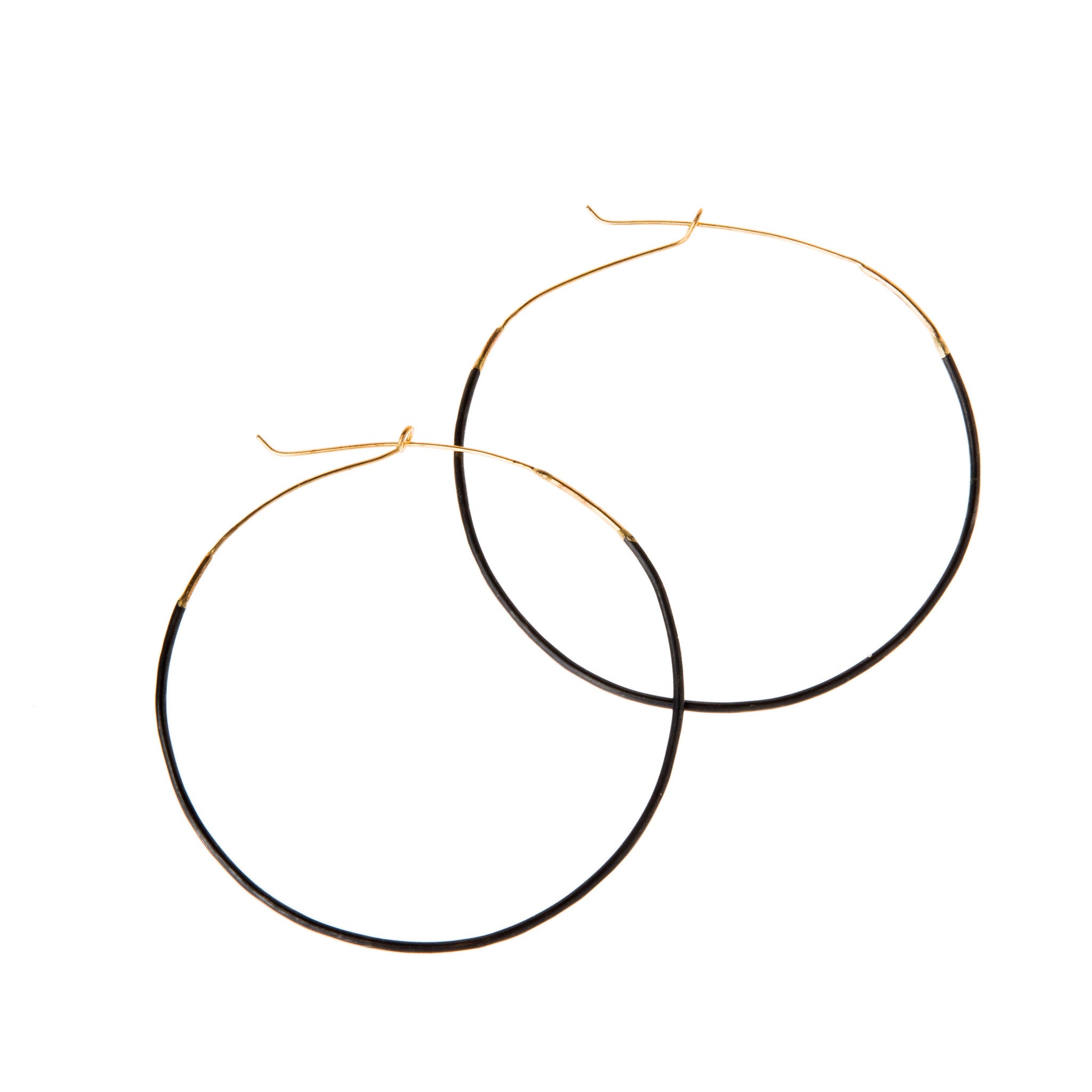Large Ombre Hoops - KESTREL
