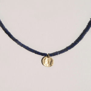 Relic Coin Beaded Necklace