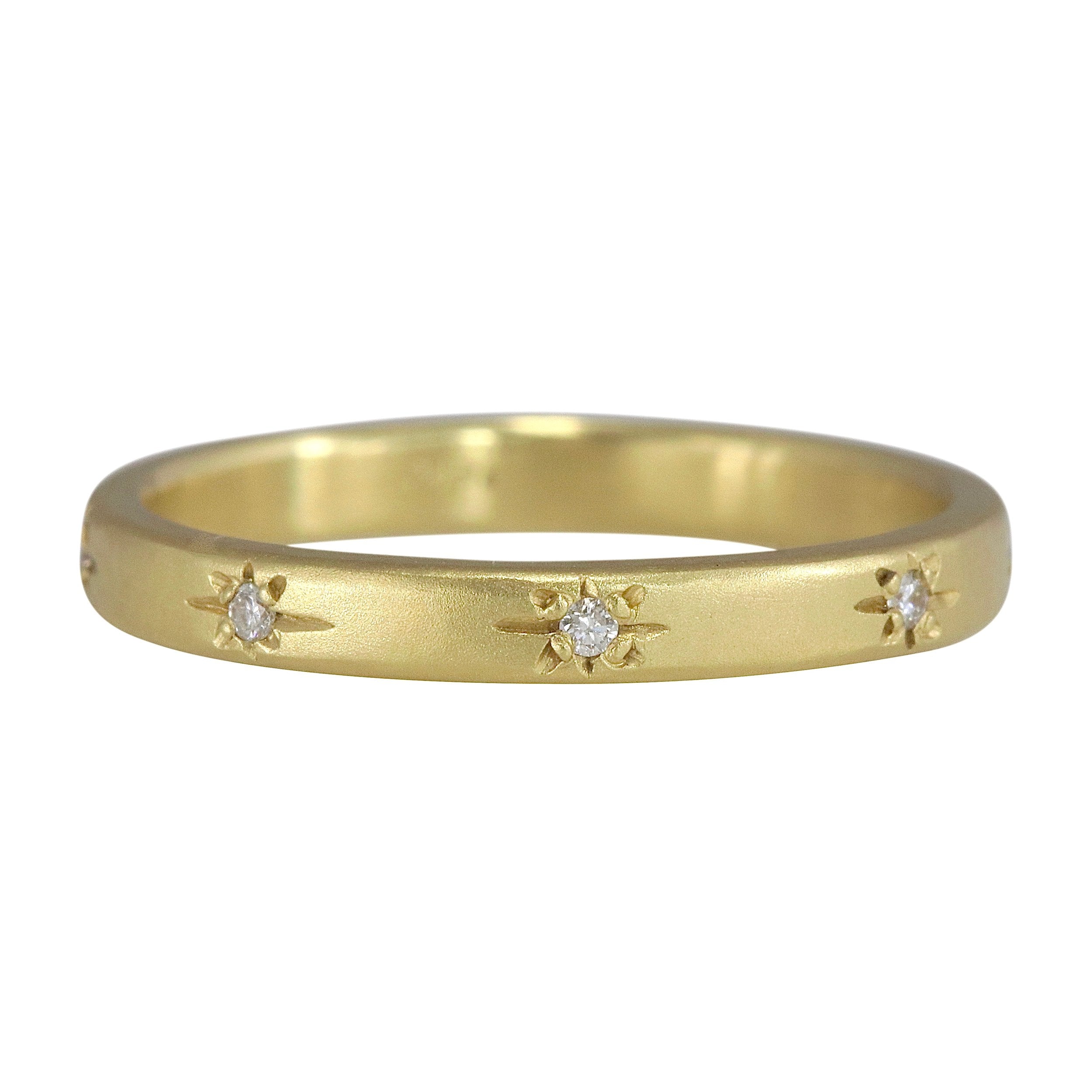 14K Starry Sky Band