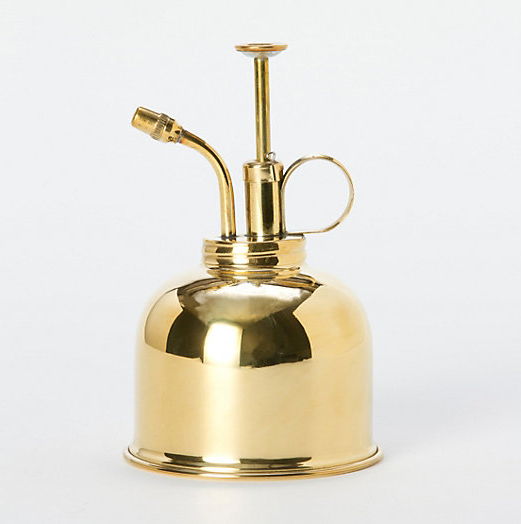 Modern Sprout Brass Plant Mister
