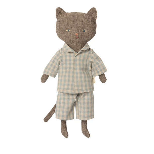 Chaton Kitten with Plaid PJs