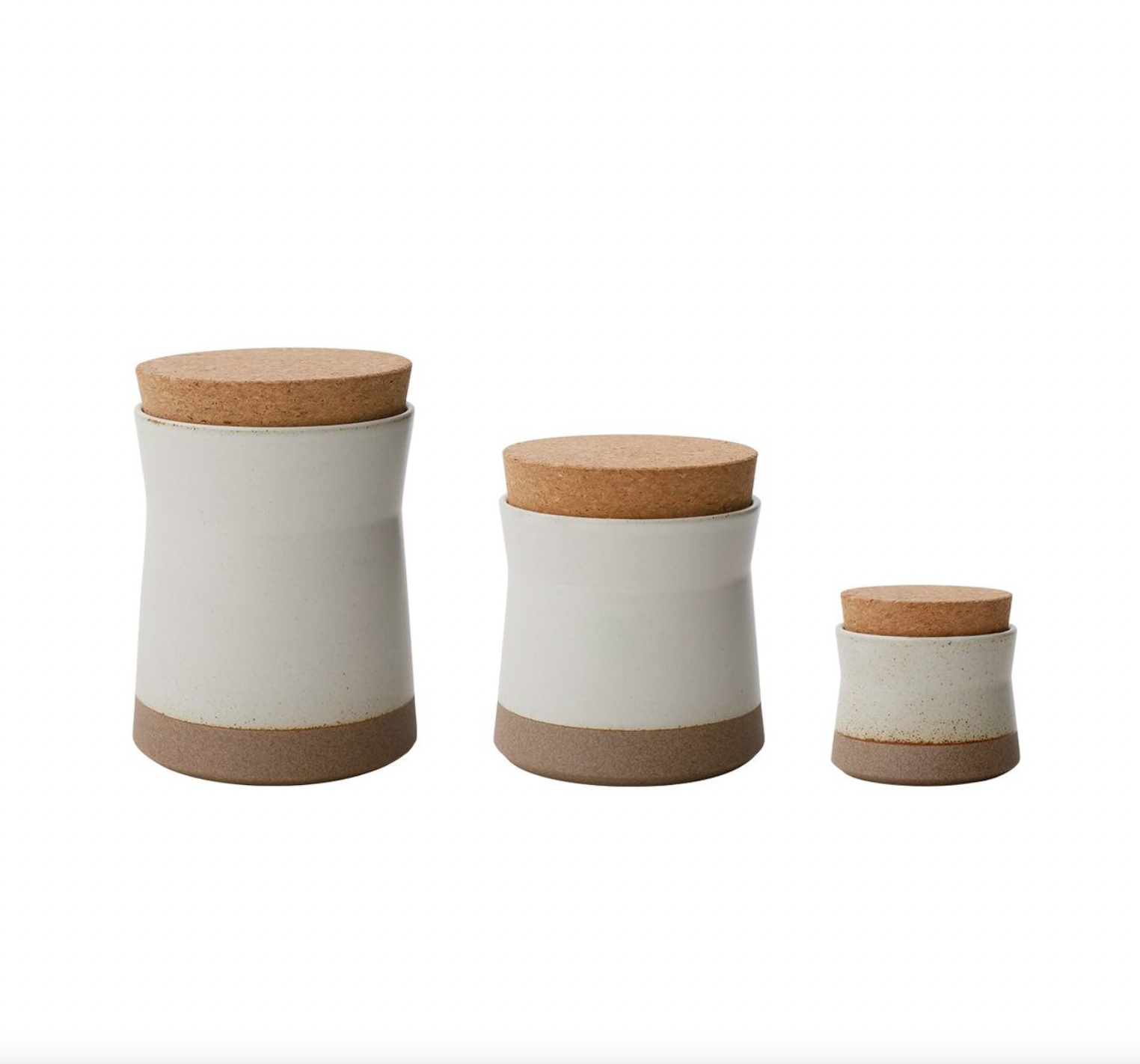 White Ceramic Canister