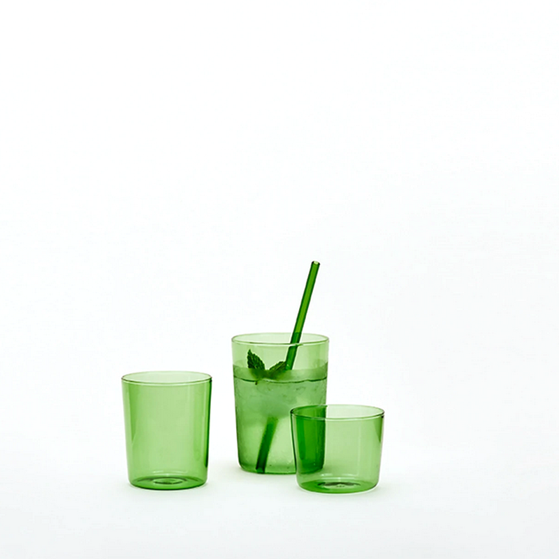Essential Glassware Small Green - KESTREL