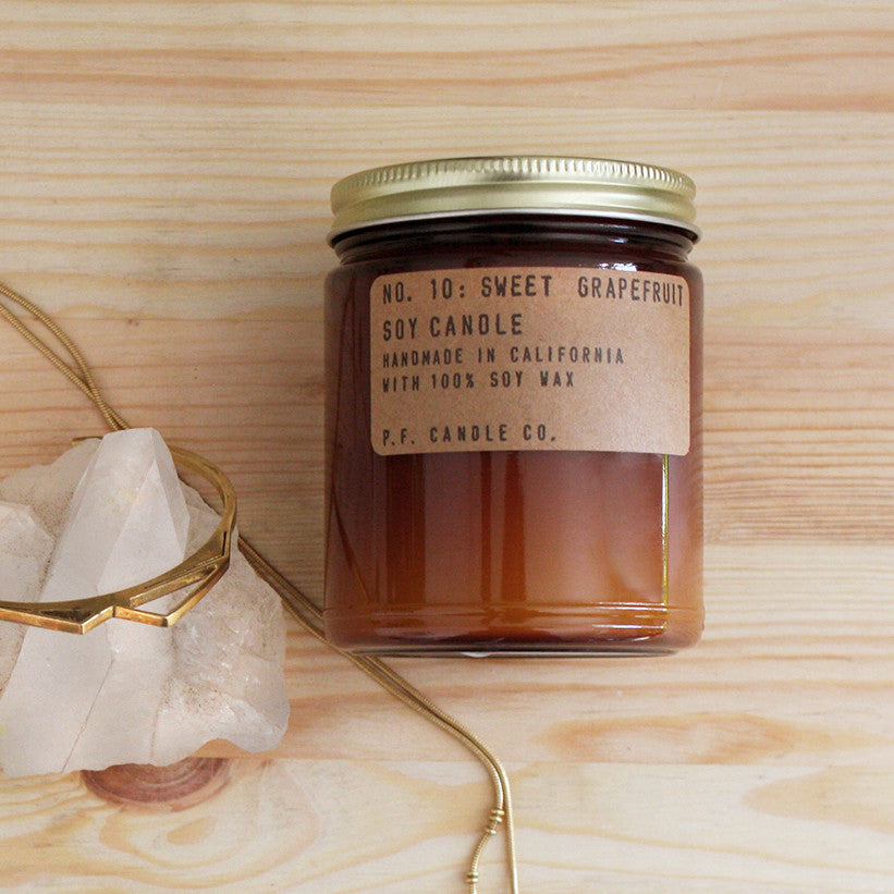 Sweet Grapefruit Soy Candle - KESTREL