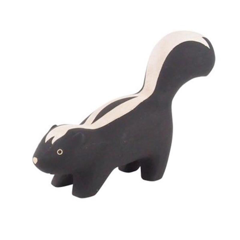 Tiny Wooden Skunk