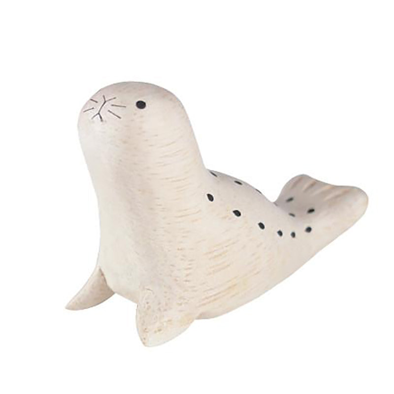 Tiny Wooden Seal