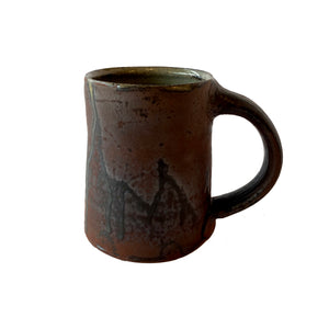 Wood-Fired Tall Mug - Iron
