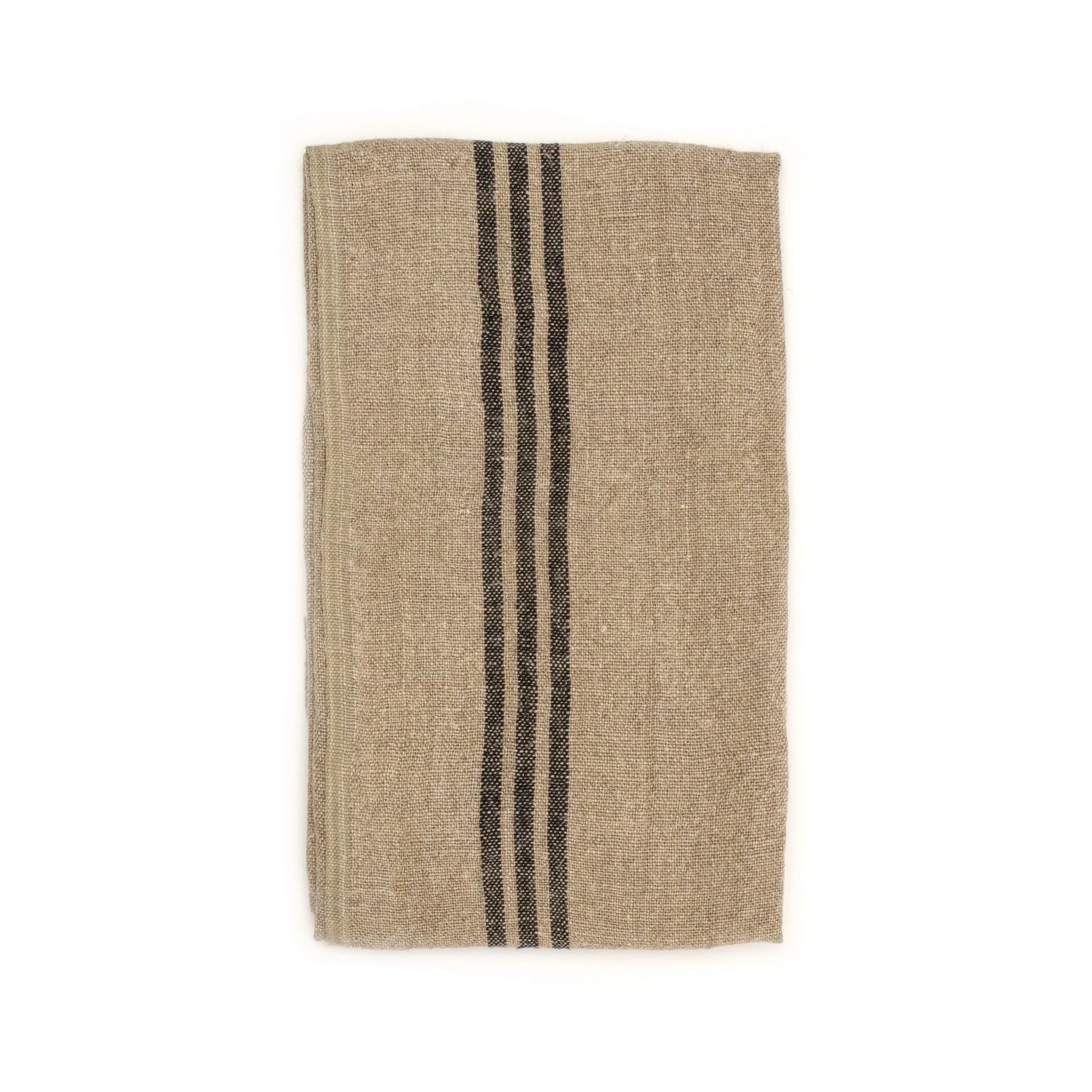 Linen Country Stripe Tea Towel