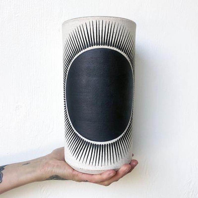 Tall Skinny Vase - New Indigo Sun