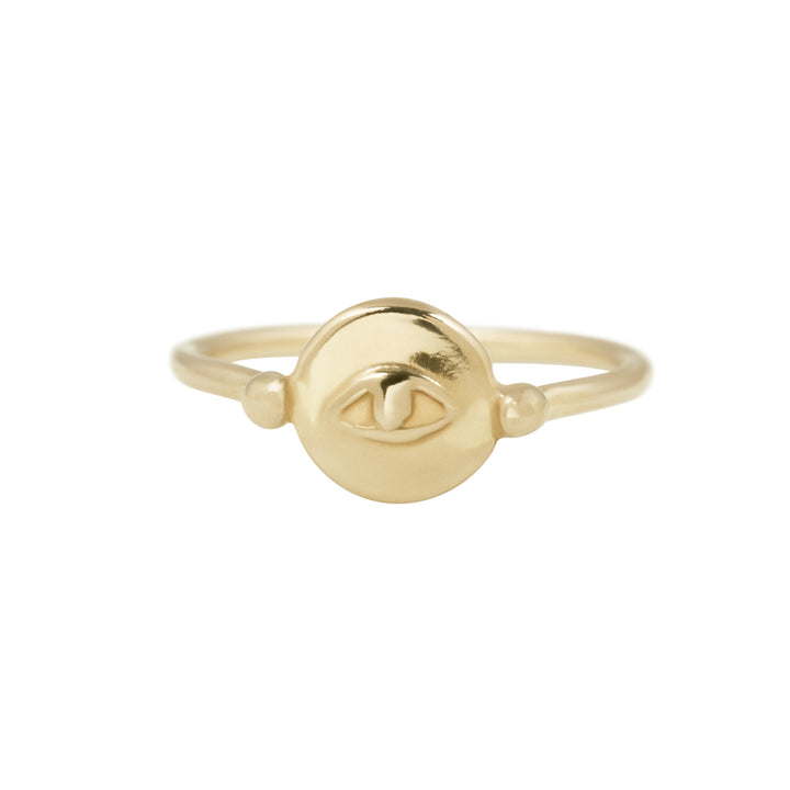 Brass Virginia Eye Ring