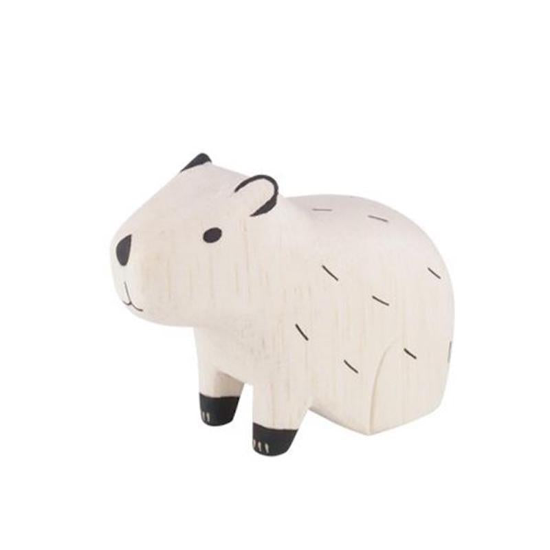 Tiny Wooden Capybara