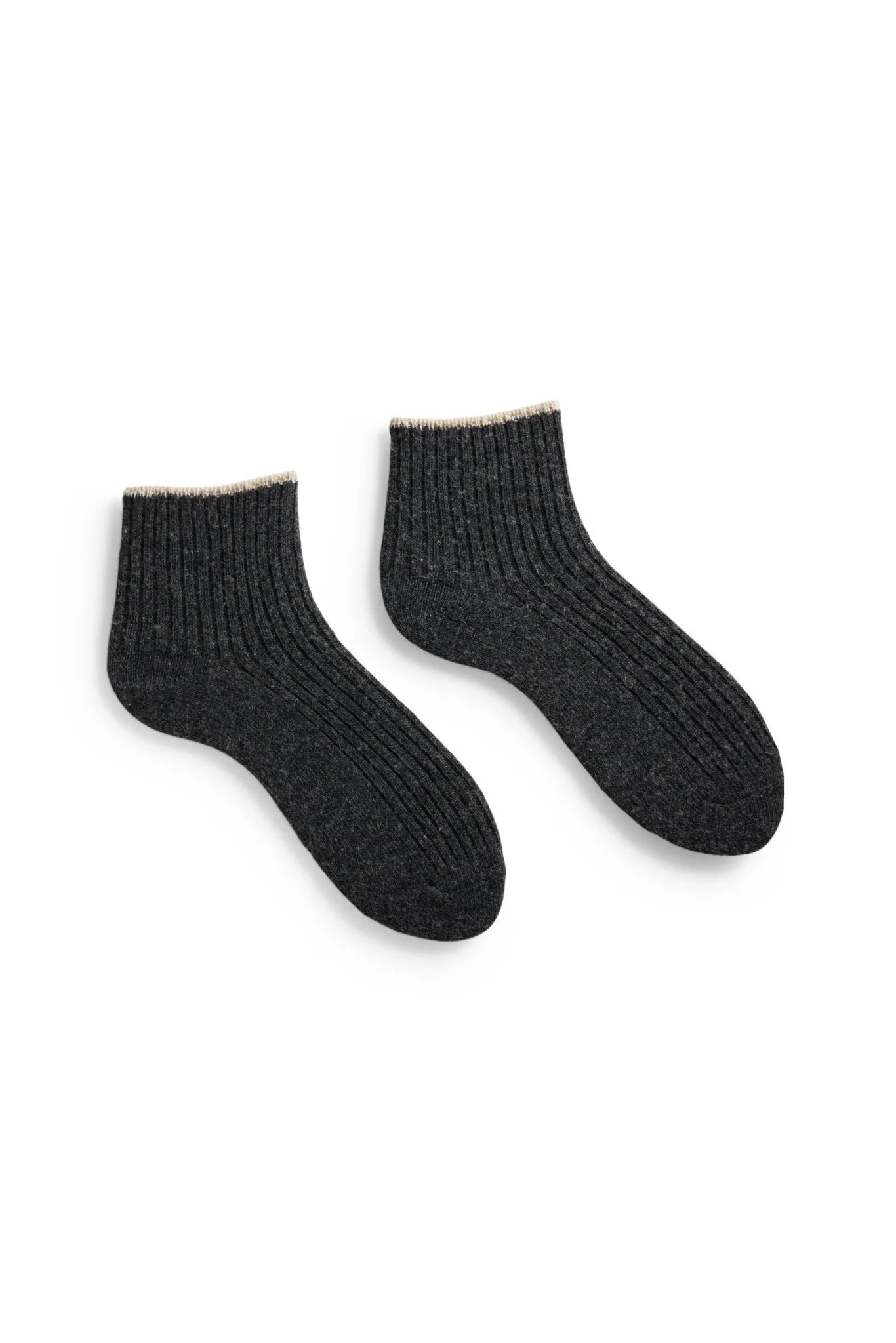Lisa B Tipped Shortie Socks