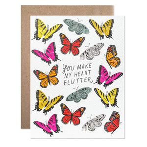 Heart Flutter Card