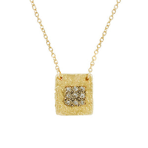 18k Agnes Tesorito Diamond Necklace