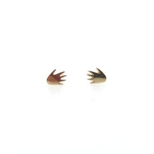 Tiny 14k Hand Studs