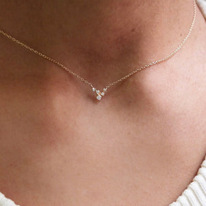 14k Akari Diamond Necklace