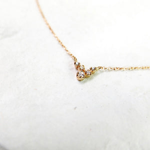 14k Akari Diamond Necklace