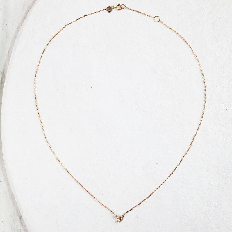 14k Akari Diamond Necklace