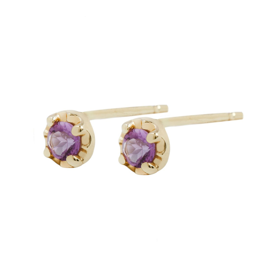 Birthstone Prong Studs