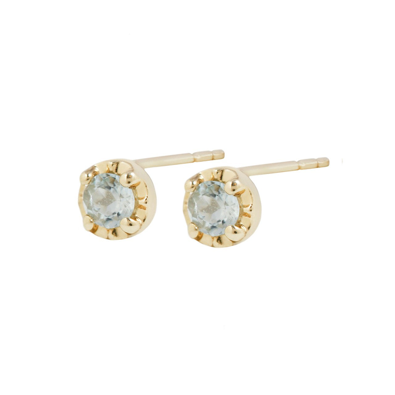 Birthstone Prong Studs