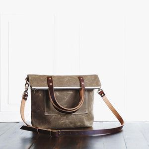 The Book Bag - Oak Brown