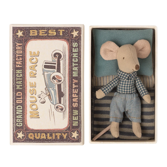 Little Brother Mouse in Matchbox