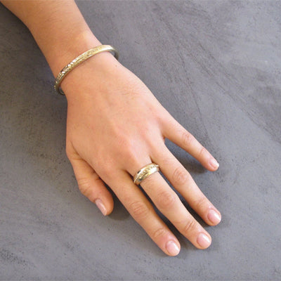 SALE - Brass Athena Ring