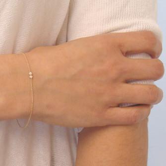 14k Lovebirds Diamond Bracelet - KESTREL